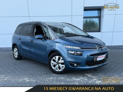Citroën C4 Grand Picasso 1.6HDI Lift! Kamera !Serwis Oryginał 229Tkm! Piękny! Gwarancja 15mieś!