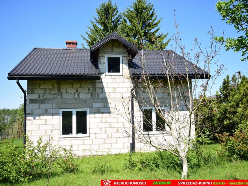 Dom do wykończenia graniczący z rz. Ciemięgą - KONOPNICA, LUBELSKIE na SPRZEDAŻ
