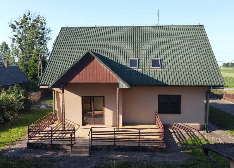 Dom jednorodzinny 150 m kw. w gm. Ciepielów. - CIEPIELÓW, MAZOWIECKIE na SPRZEDAŻ