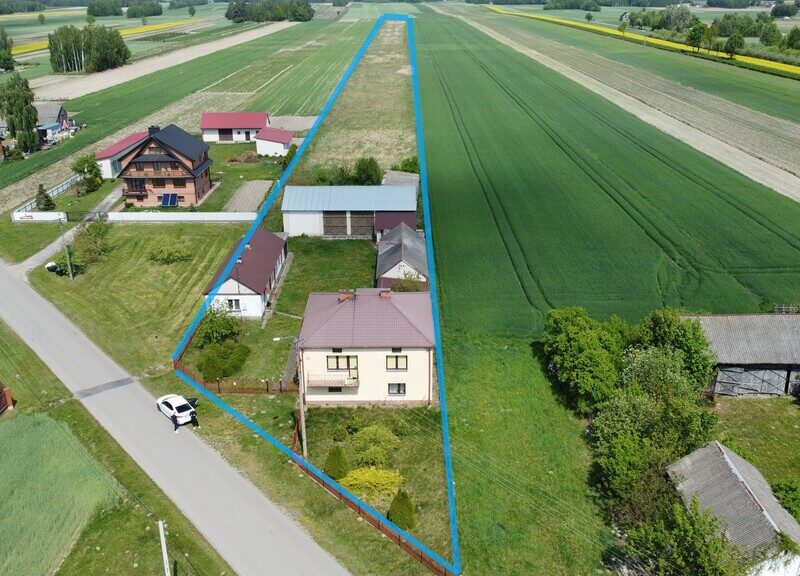 Dom na działce w Stefanowie gm. Przyłęk /zwoleński
