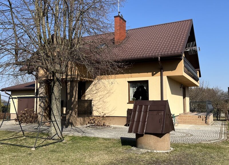 Dom na pięknej działce w Policznej / mazowieckie.