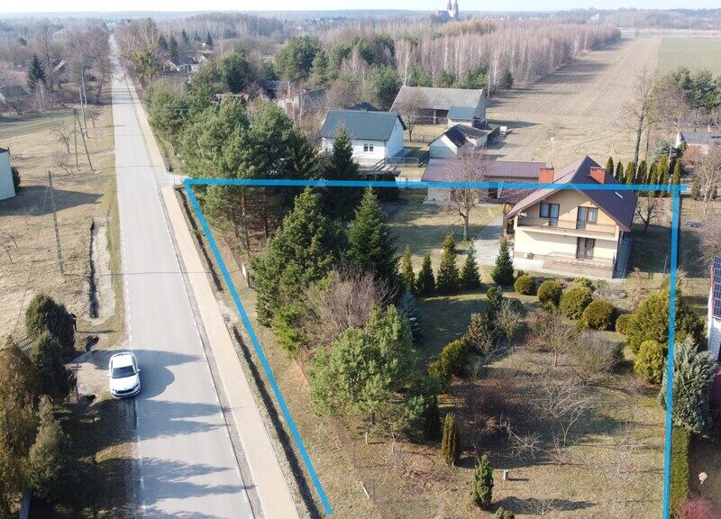 Dom na pięknej działce w Policznej / mazowieckie.