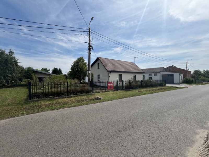 Dom z drewna  w Zielonce Starej pod Zwoleniem. - ZWOLEŃ, MAZOWIECKIE na SPRZEDAŻ