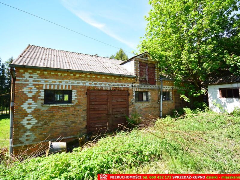 SOBIESKA WOLA PIERWSZA gm.Krzczonów - polecam do zakupu siedlisko położone na działce 2700 m²  ( 2 działki) w spokojnej wsi w ładnej okolicy blisko rzeki Giełcz- KRZCZONÓW, LUBELSKIE na SPRZEDAŻ