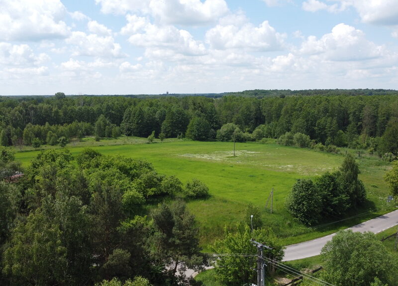 Dwa domy na dużej działce 100 km. od Warszawy.