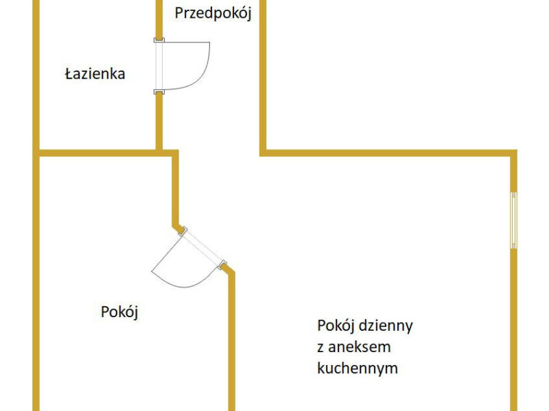 Dwupokojowe mieszkanie ul. Kryształowa Węglinek