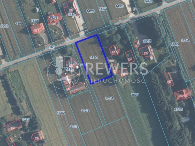 Działka 1802 m2 na sprzedaż MN/U – Zofiówka, MPZP