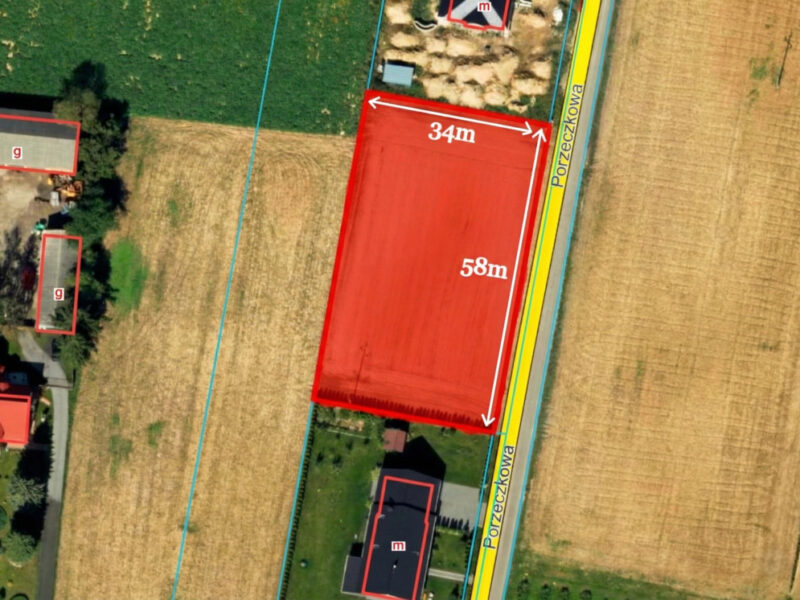 Działka 20a | Wilczopole | 500m od granic Lublina