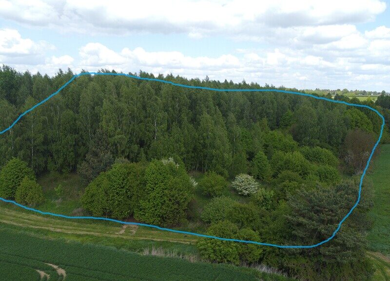 Działka 2,15 ha z potencjałem koło Nałęczowa.