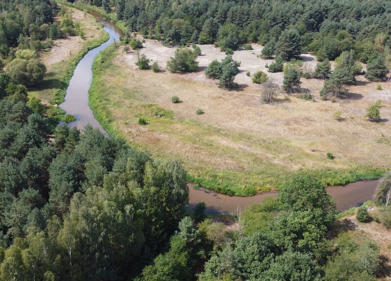 Działka 800 m2 w Woli Chodkowskiej Warszawa 85 km. - WOLA CHODKOWSKA, MAZOWIECKIE na SPRZEDAŻ