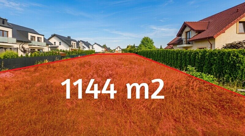 Działka MN/U 1144 m2 Świdnik, ul. Słonecznikowa