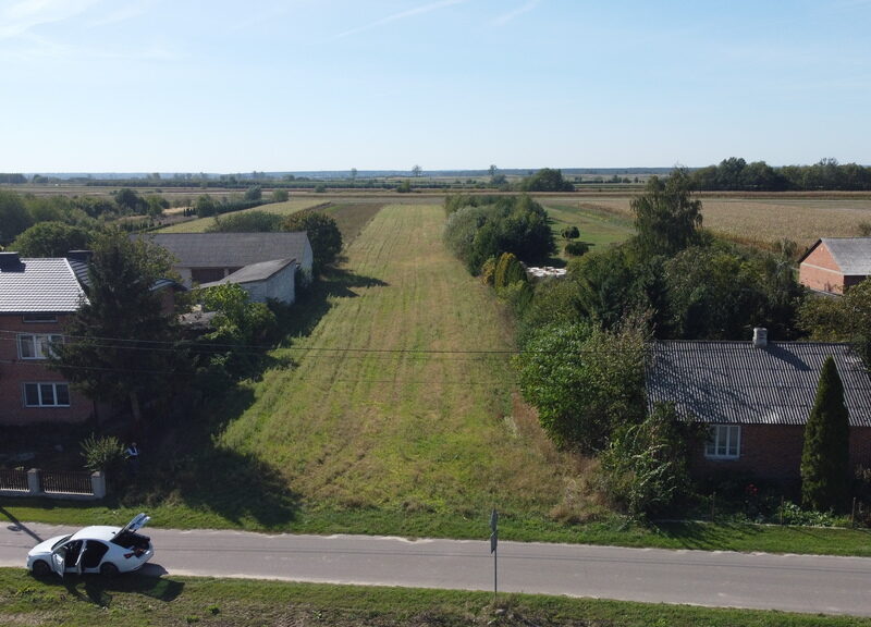 Duża działka budowlana o pow. 7691 m2 ( MPZP), (prąd, woda, gaz, kanalizacja  w drodze) w spokojnej okolicy w m. Sielce gm. Końskowola pow. puławski woj. lubels- KOŃSKOWOLA, LUBELSKIE na SPRZEDAŻ