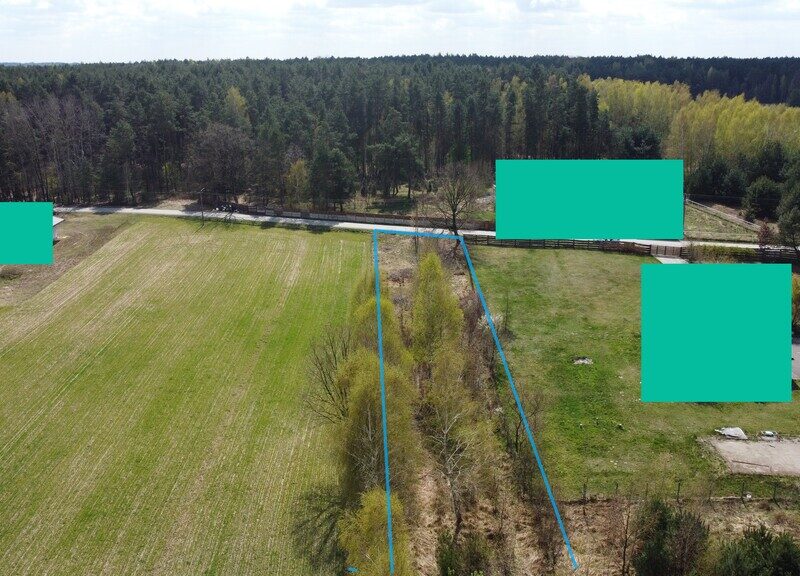 Działka budowlana 3000 m2 w Siekierce gm. Chotcza - SIEKIERKA NOWA, MAZOWIECKIE na SPRZEDAŻ