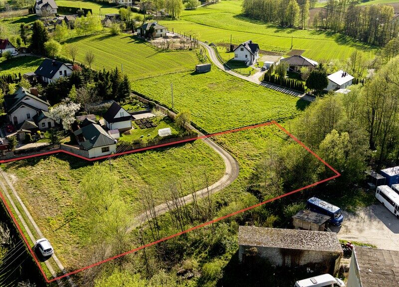 Działka budowlana Rzuchowa 25 ar! - PLEŚNA, MAŁOPOLSKIE na SPRZEDAŻ