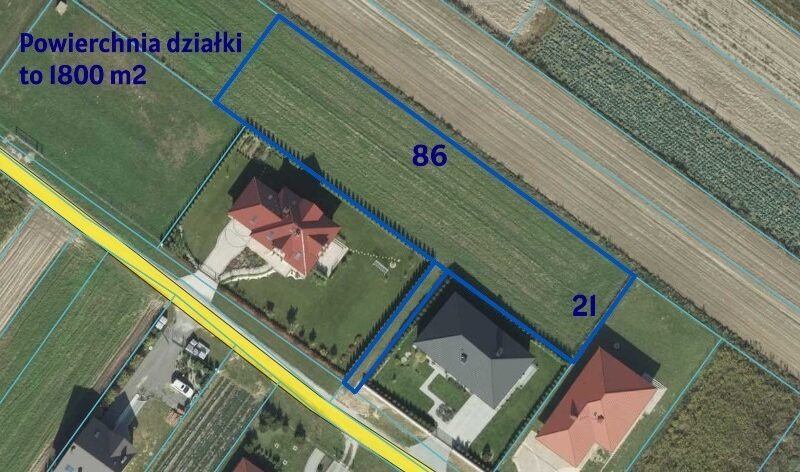 Działka budowlana Turka 18a (tylko 8km do Lublina)