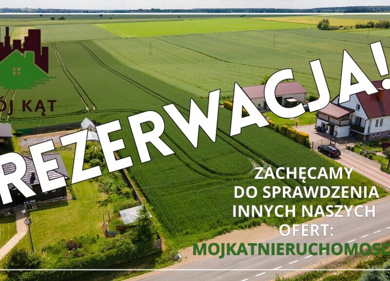 Działka budowlana idealna na dom! Piotrowice