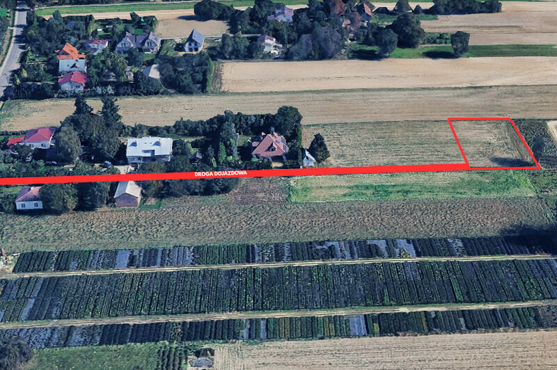 Działka budowlana z WZ 1494m2, Tereszyn