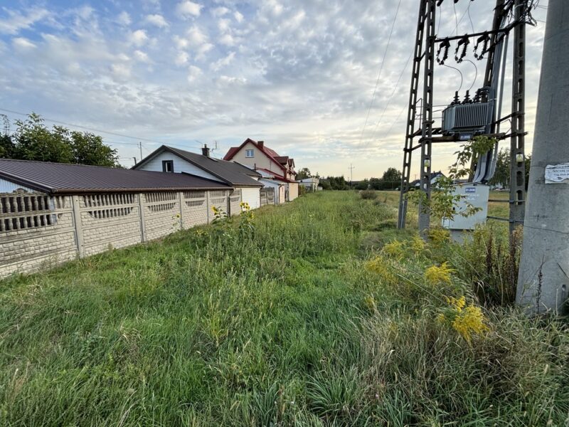 Działka budowlano-usługowa 1863 m2 w Święcicach. - ŚWIĘCICE, MAZOWIECKIE na SPRZEDAŻ