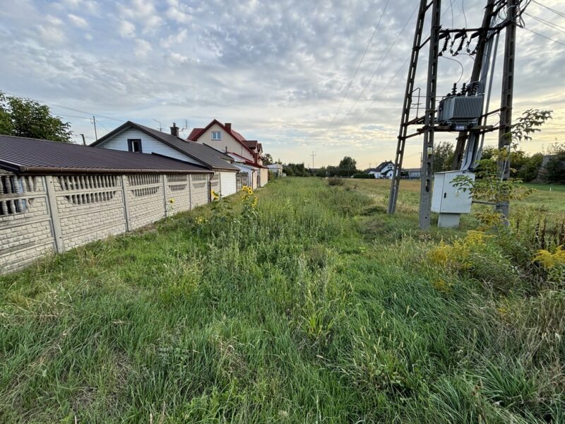 Działka budowlano-usługowa 1863 m2 w Święcicach.