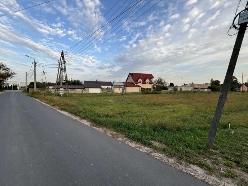 Działka budowlano-usługowa 1863 m2 w Święcicach. - OŻARÓW MAZOWIECKI, MAZOWIECKIE na SPRZEDAŻ