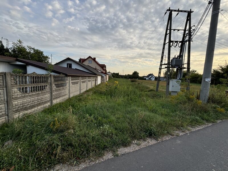 Działka budowlano-usługowa 1863 m2 w Święcicach. - OŻARÓW MAZOWIECKI, MAZOWIECKIE na SPRZEDAŻ