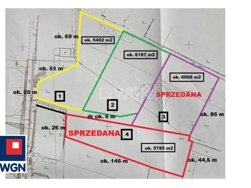 Działka na sprzedaż - Chrzanów