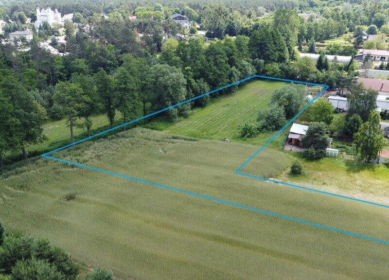 Duża działka budowlana  o pow.  6461  m2   w Wysokim Kole gm. Gniewoszów pow. kozienicki  ~~Działka ~-powierzchnia 6461 m2~-kształt nieregularny~-płaska~~Wymiar- GNIEWOSZÓW, MAZOWIECKIE na SPRZEDAŻ