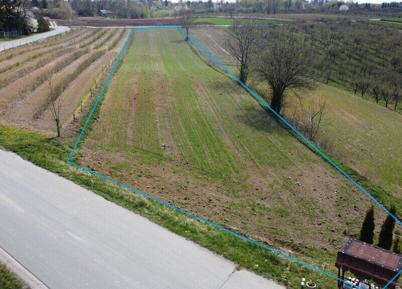 Działka pod zabudowę 3318 m2 Góry Kazimierz Dolny.