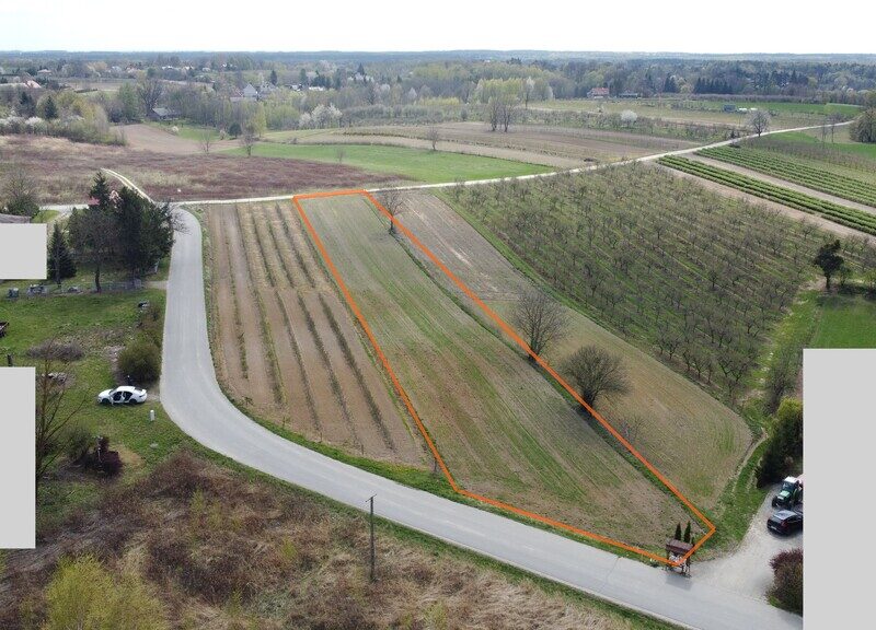 Działka pod zabudowę 3318 m2 Góry Kazimierz Dolny.