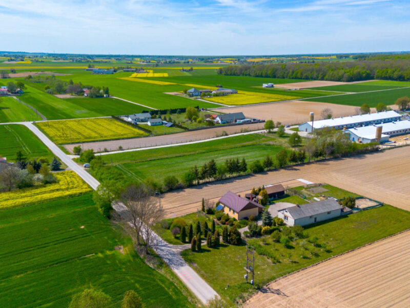 Działka przemysłowa produkcja 9003m2 - Świdnik
