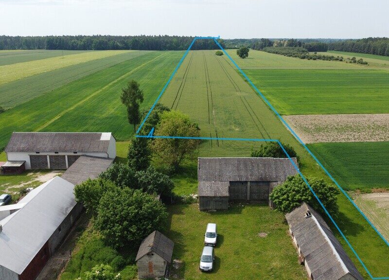 Działka rolna 3 ha w Jasieńcu Soleckim (zwoleński) - ZWOLEŃ, MAZOWIECKIE na SPRZEDAŻ