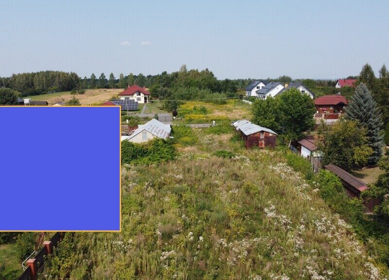Działka z MPZP 0,54 ha w Bronowicach gm. Puławy..