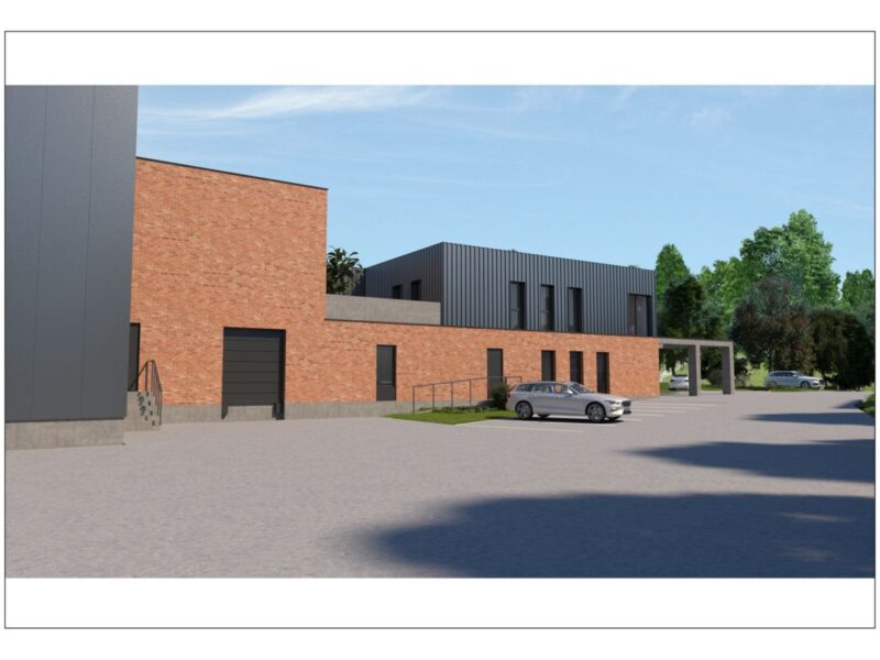 Działka z koncepcją hali 970m2 - Dąbrowica, Lublin