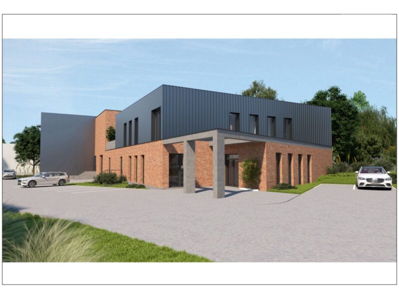 Działka z koncepcją hali 970m2 - Dąbrowica, Lublin - Dąbrowica - ogłoszenia