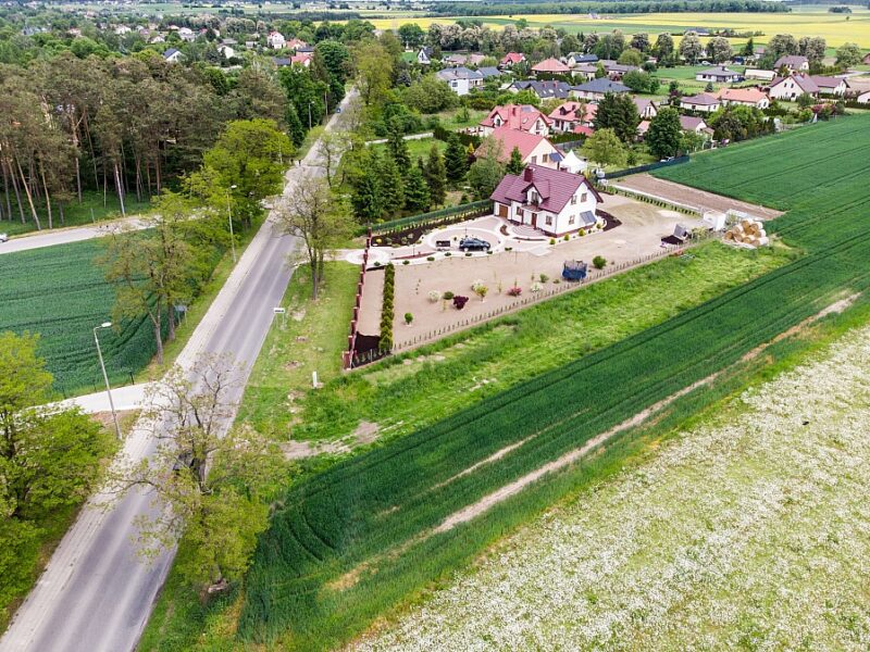 Działki w Żabiej Woli niedaleko Lublina.