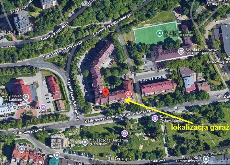 ~Na sprzedaż jednostanowiskowy garaż w bloku przy ul. Kalinowszczyzna 64.~~- powierzchnia garażu 19,1 m² ;~- wymiary: szer. 4,40 x dł. 4.70;~- jednostanowiskowy- LUBLIN, LUBELSKIE na SPRZEDAŻ