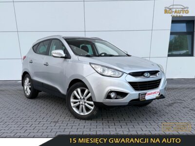 Hyundai ix35 2.0B Serwis Navi Kamera Skóra 218Tkm! Oryginał! Gwarancja 15mieś!