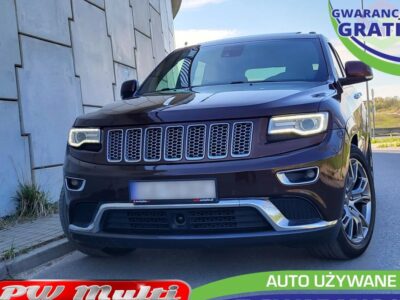 Jeep Grand Cherokee SUMMIT VAT23% Salon PL Bogate wyposażenie ZAMIANA GWARANCJA!
