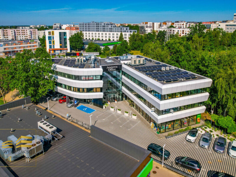 Na wynajem nowoczesny lokal usługowo-handlowy o powierzchni 106,97 m² na I piętrze budynku Agatowa Office przy ul. Agatowej w Lublinie. Przestrzeń w pełni wykoń -Czuby
