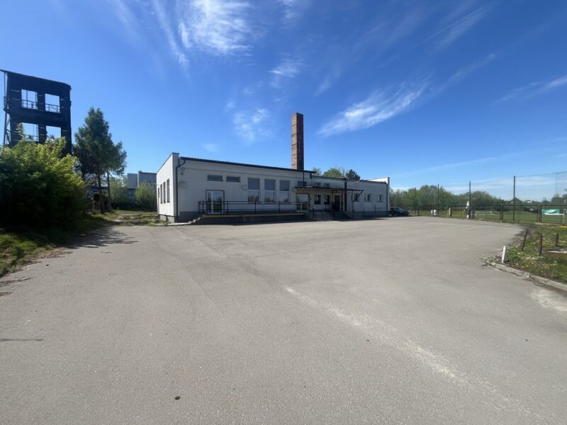 Łęczna - hala 1000m2 z zamieszkaniem - ŁĘCZNA, LUBELSKIE na SPRZEDAŻ