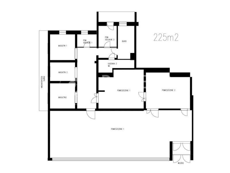 Lokal 225m2 do wynajęcia, Szwoleżerów Lublin