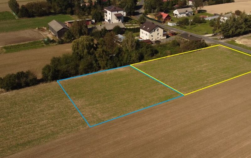 Ludwików gm.Spiczyn  12 ar budowlana - Ludwików