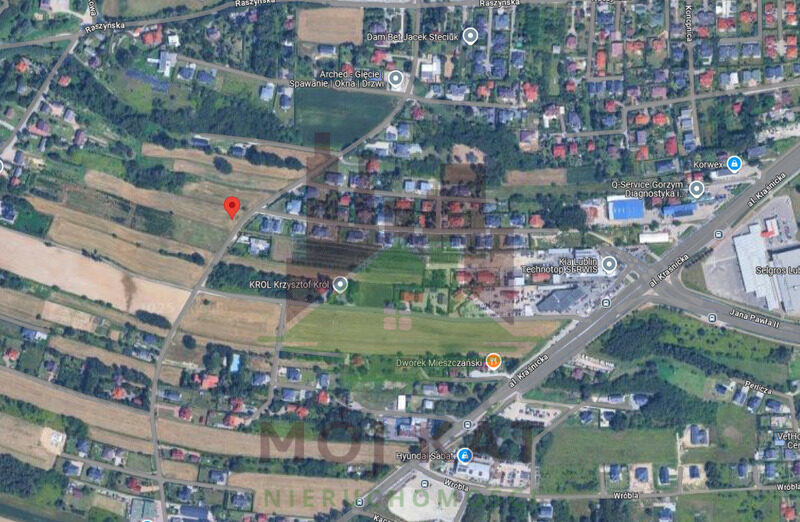Malownicza działka blisko ulicy Raszyńskiej