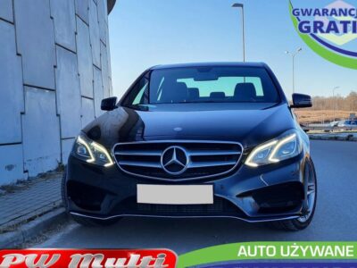 Mercedes-Benz Klasa E Pakiet AMG Full LED Bluetooth Ambiente 2xParktronic ZAMIANA GWARANCJA!
