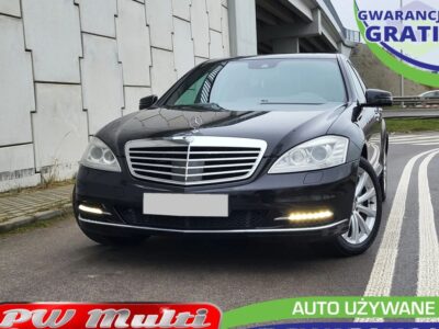Mercedes-Benz Klasa S Doinwestowany ZADBANY Dociągi TV Asystenci jazdy ZAMIANA GWARANCJA!