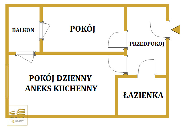 Mieszkanie 38,1 m2 na osiedlu Wrotków