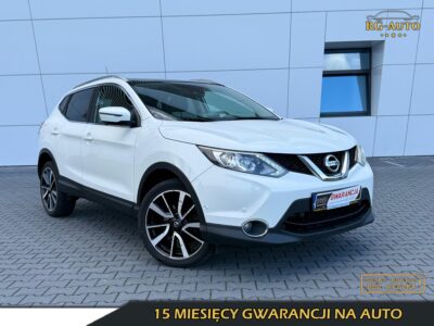 Nissan Qashqai 1.5DCI 110KM Oryginał 201Tkm Serwis Piękny Gwarancja 15miesięcy!!!