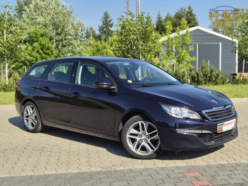 Peugeot 308 1.6HDI Faktury za serwis! PDC Serwis Oryginał 203Tkm Gwarancja 15mieś!