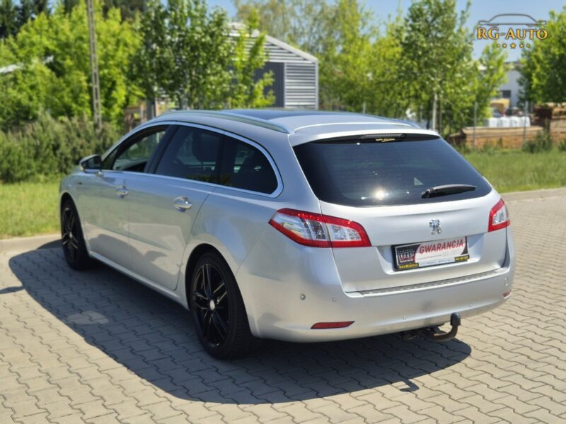 Peugeot 508 1.6HDI Executive Kamer Serwis Oryginał 209Tkm! Piękny Gwarancja 15mieś