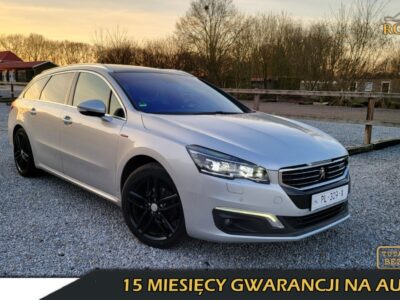 Peugeot 508 1.6HDI Executive Kamer Serwis Oryginał 209Tkm! Piękny Gwarancja 15mieś